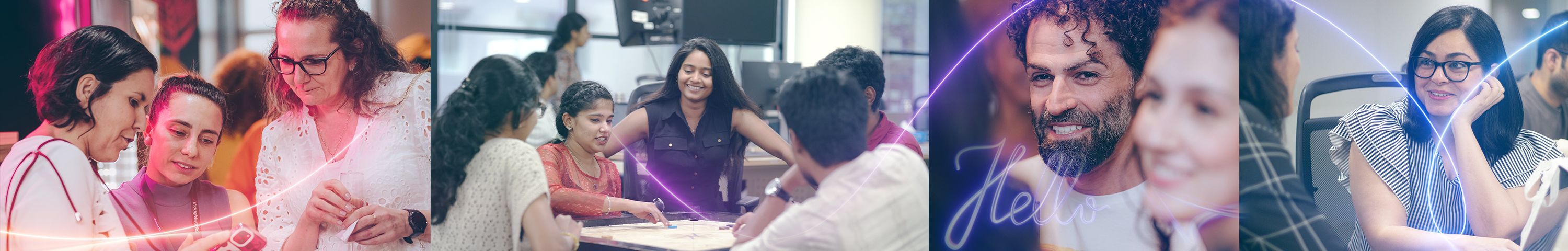 Thoughtworkers and Alumni collaborating