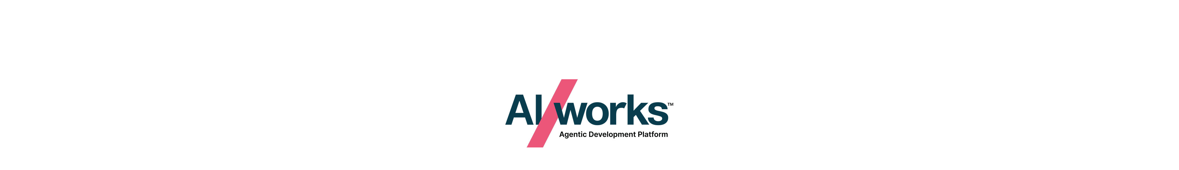 AI works agentic development platform logo